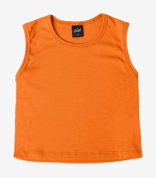 Regata Infantil Menina Select Laranja