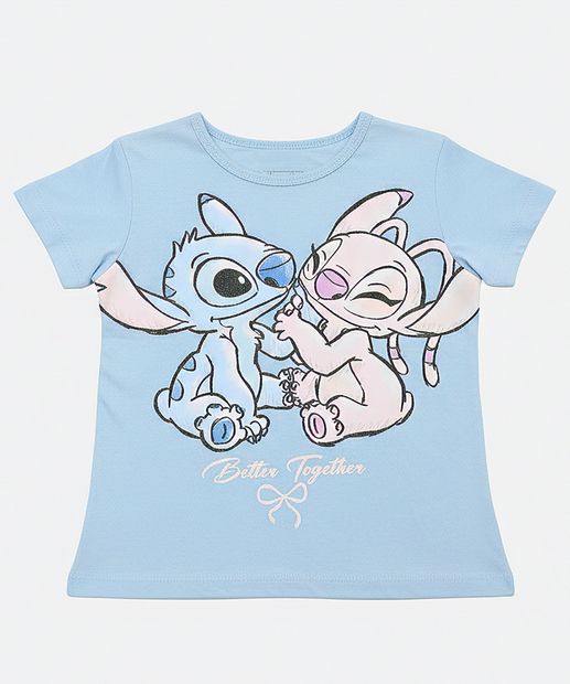 Image_Camiseta Infantil Stitch e Angel Tam 4 a 10 Azul
