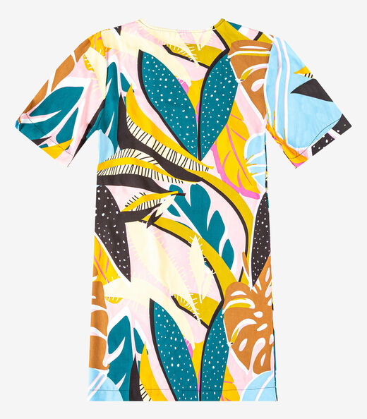Vestido Curto Com Pence Infinita Cor Rosa