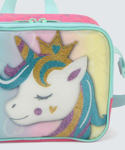 Lancheira Infantil Estampa Unicórnio Up4You 