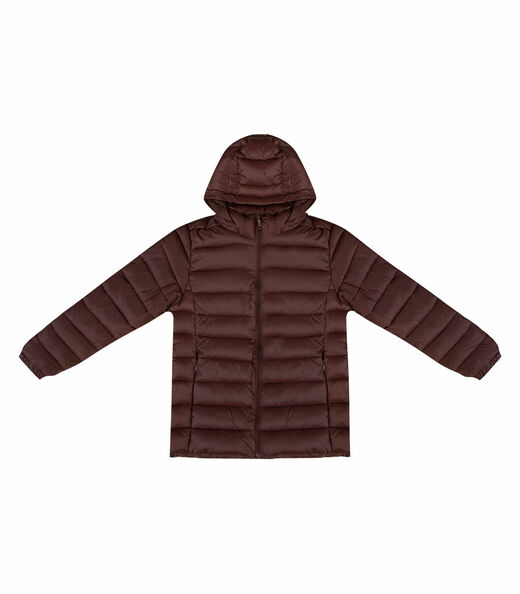 Jaqueta Juvenil Feminina Com Capuz Sea Surf Marrom