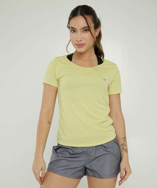 Image_Blusa Feminina Fitness Básica Manga Curta Marisa