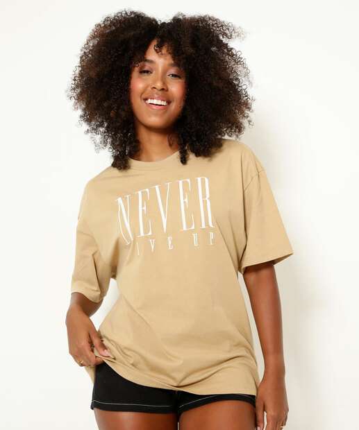 Image_Blusa Feminina Estampa Frase Manga Curta Marisa