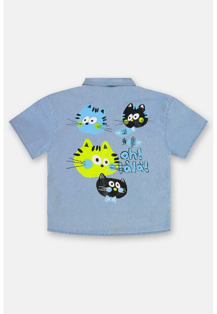 Conjunto Menino Camisa e Bermuda Três e Já