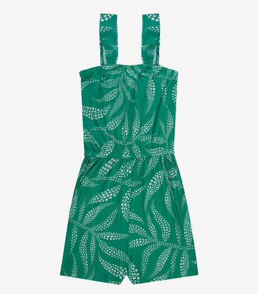 Macaquinho Feminino Curto Infinita Cor Verde