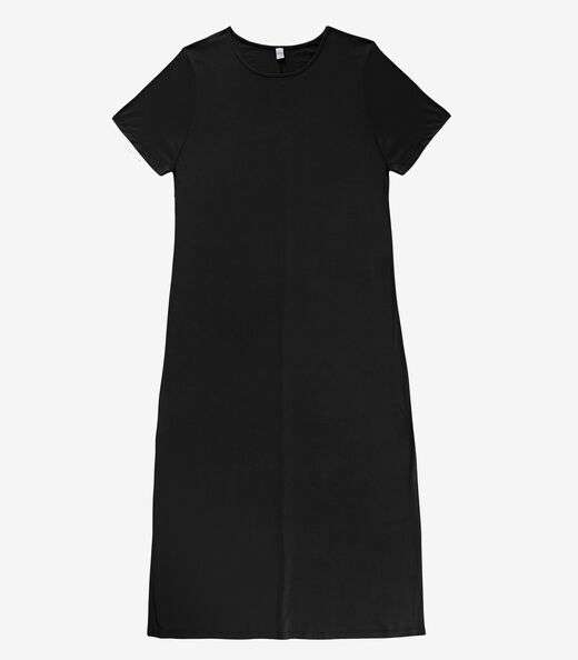 Image_Vestido Feminino Midi Plus Size Infinita Cor Preto
