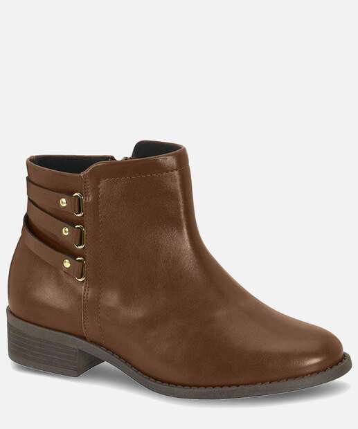 Bota Feminina Ankle Boot Cano Curto Modare 