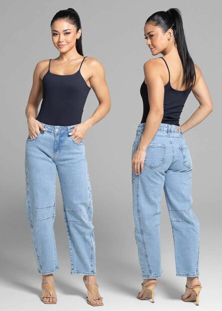 Calça Jeans Sawary Barrel - 281768