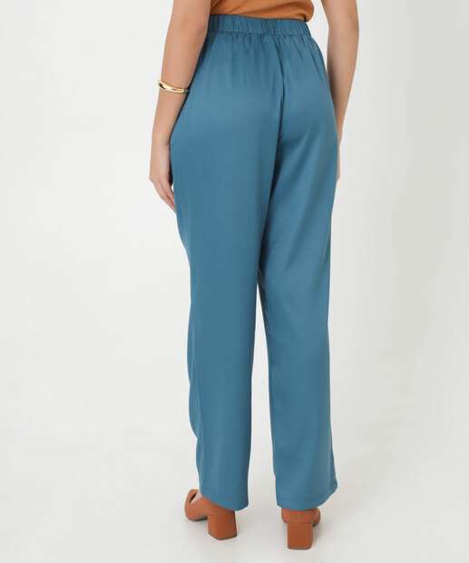 Calça Feminina Reta Alfaiataria Marisa