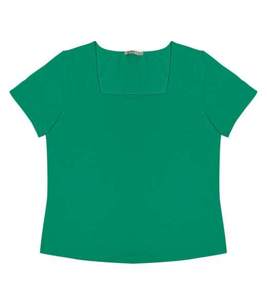 Blusa Feminina Plus Size Secret Glam Verde