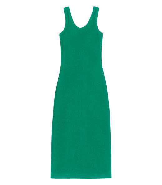 Vestido Midi De Ribana Feminino Endless Verde