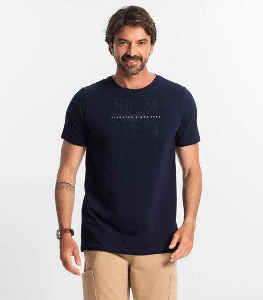 Image_Camiseta Masculina Diametro Azul