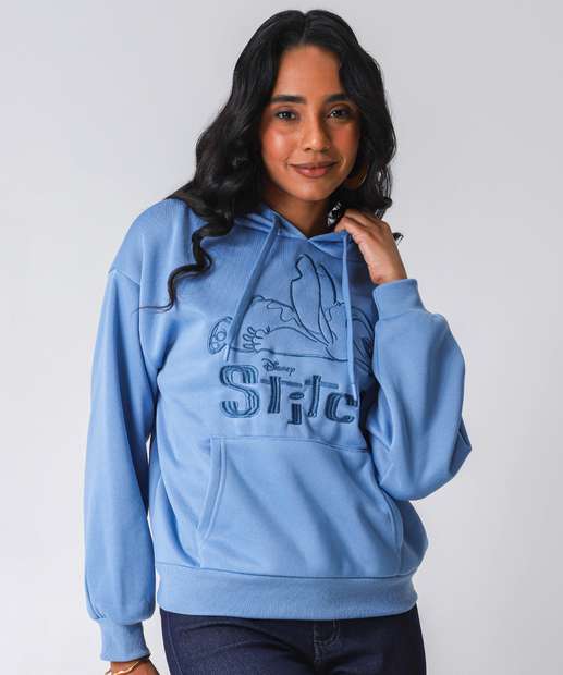 Image_Blusão Feminino Moletom Bordado Stitch Azul