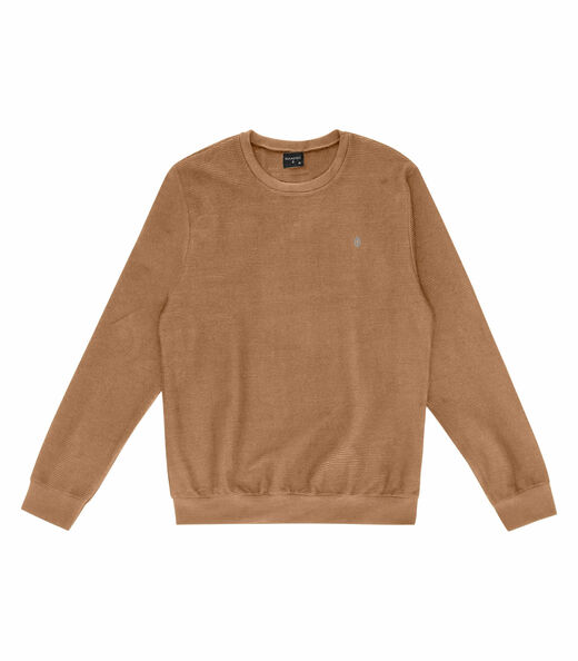 Moletom Masculino Básico Diametro Marrom