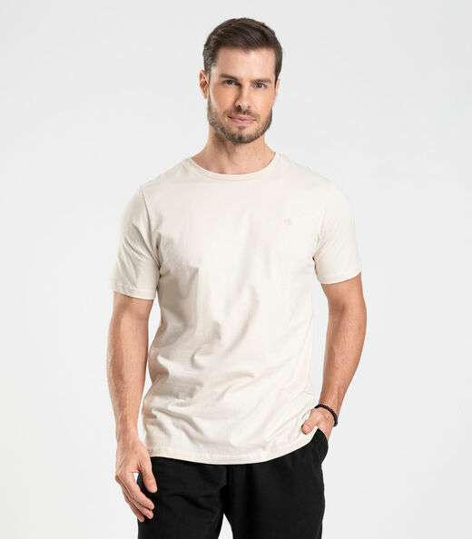 Image_Camiseta Masculina Básica Diametro Bege