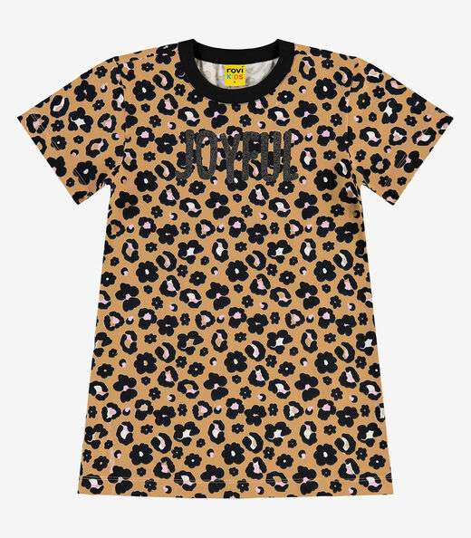 Image_Vestido Infantil em Meia Malha Rovi Kids Bege