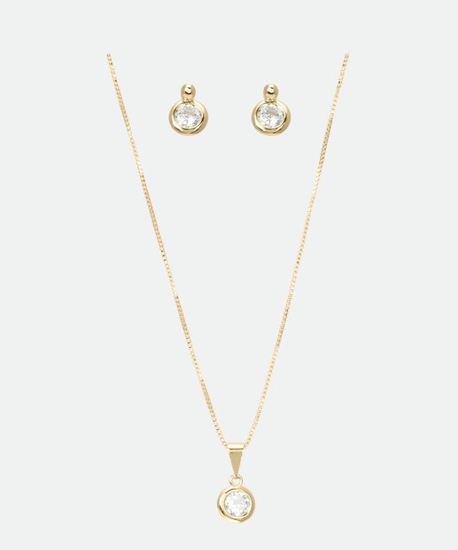 Kit Relógio Feminino Condor CO2035NJDK4X Dourado