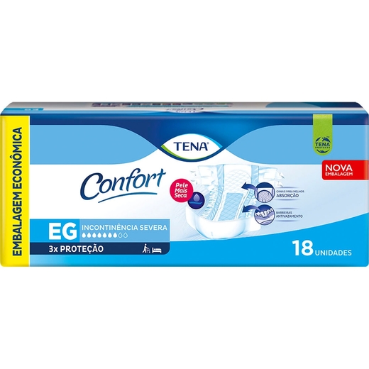 Image_Kit 3 Fraldas Adulto Tena Confort Mega Eg 18 Unidades cada