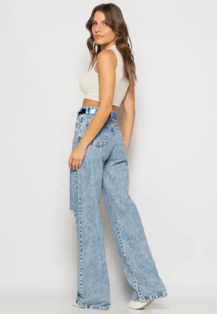 Cropped Regata Recorte Malha Marfim Salvatore Fashion