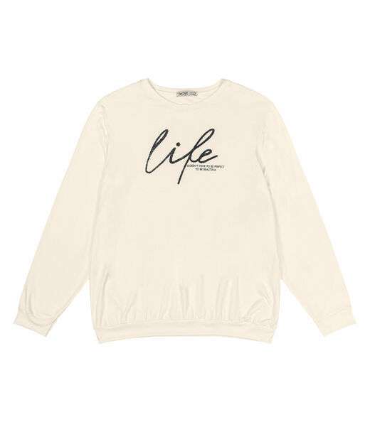 Blusão Feminino Plus Size Secret Glam Bege