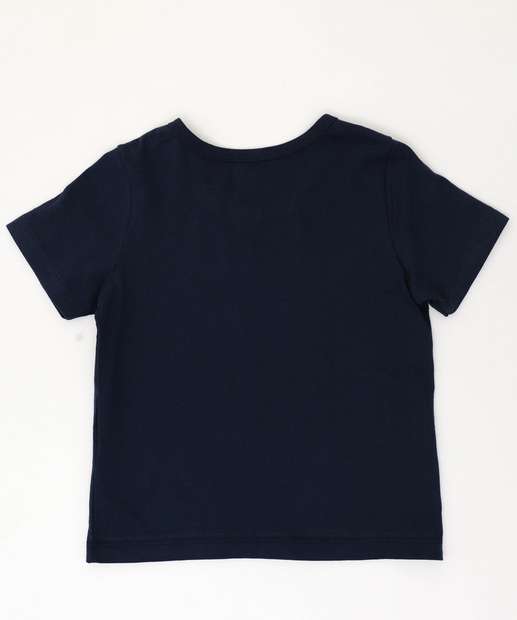 Camiseta Infantil Estampada Manga Curta Mr Tam 1 a 3