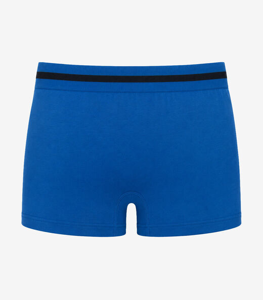 Cueca Boxer Lisa Microfibra Altomax Azul