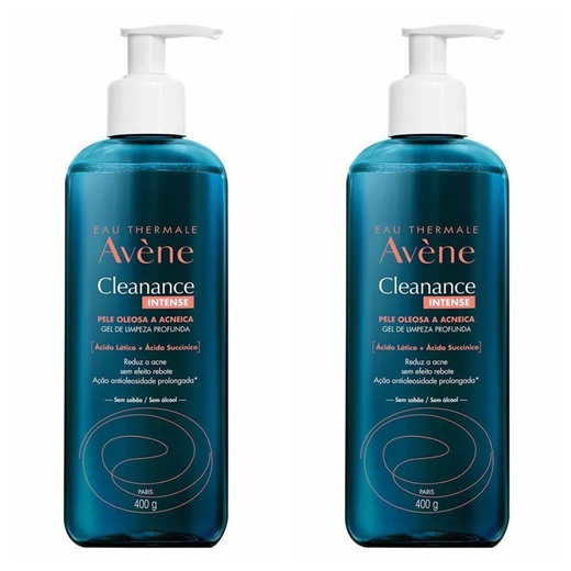 Image_Kit com 2 Unidades de Avène Gel de Limpeza profunda Cleanance Intense 400g