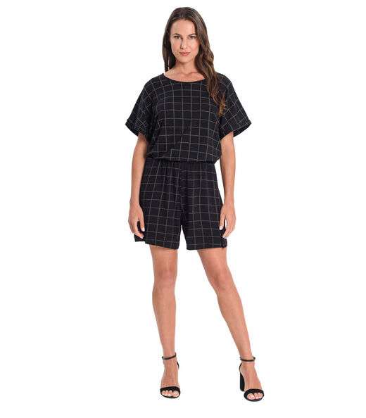 Macaquinho Feminino Infinita Cor Preto