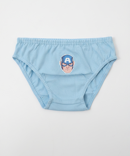 Kit 5 Cuecas Infantil Vingadores Marvel Tam 4 a 12