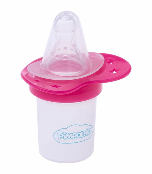 Dosador de Remédio para Bebê Pimpolho Rosa