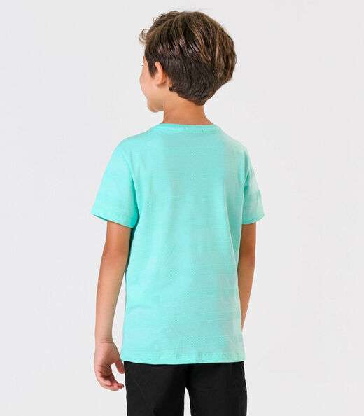 Camiseta Infantil Masculina Trick Nick Azul