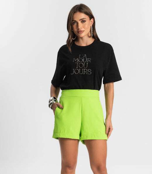 Image_Shorts Feminino Com Bolso Endless Verde