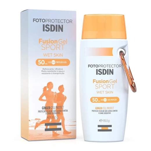 Image_Kit com 2 Unidades de Protetor Solar Isdin Fotoprotector Fusion Gel Sport Wet Sk