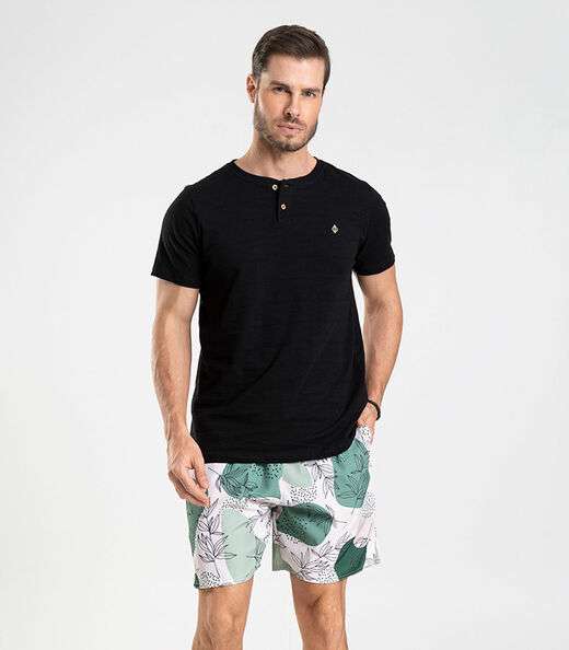 Image_Bermuda Masculina De Microfibra Long Bong Verde