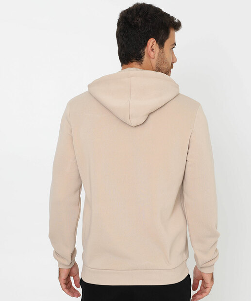 Blusa Moletom Masculino California Marisa Marrom