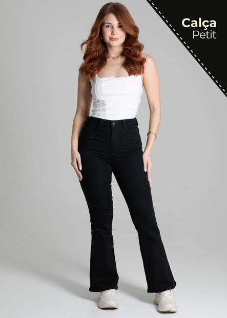 Calça Sarja Sawary Flare Petit - 278214
