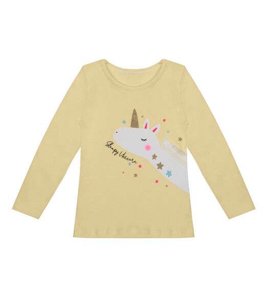 Image_Blusa Infantil Unicórnio Select Amarelo