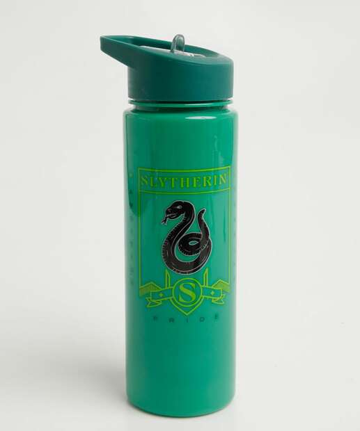 Garrafa Squeeze Estampa Slytherin Harry Potter 750ml