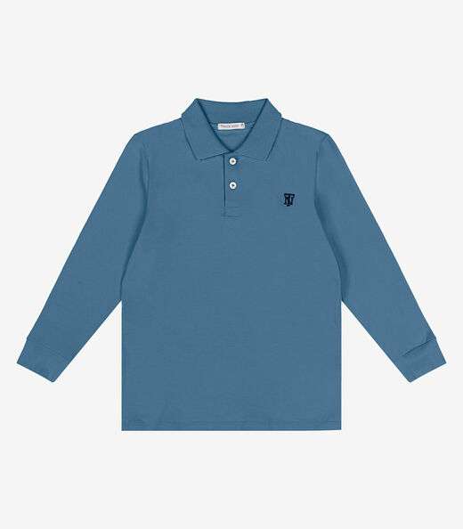 Image_Polo Infantil Masculino Manga Longa Trick Nick Azul