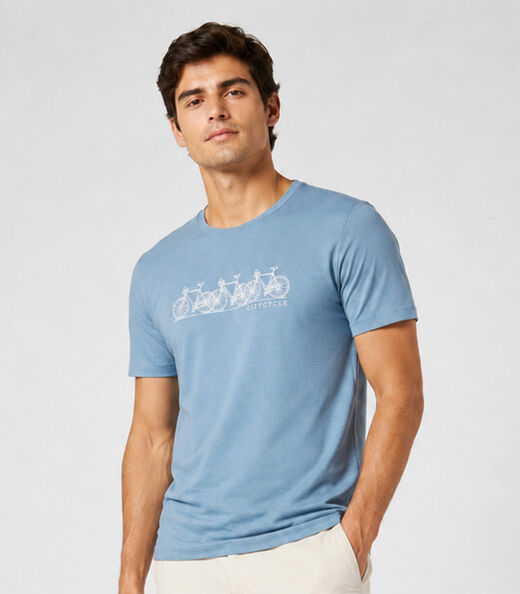 Image_Camiseta Masculina Com Estampa Select Azul