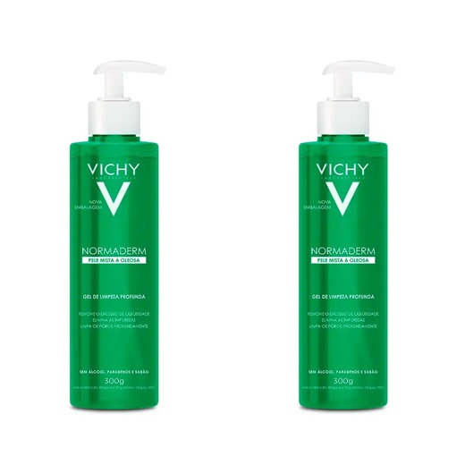 Image_Kit com 2 Unidades de Normaderm Gel De Limpeza Profunda Vichy 300g