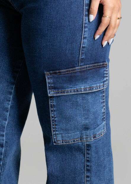 Calça Jeans Sawary Wide Leg - 277881