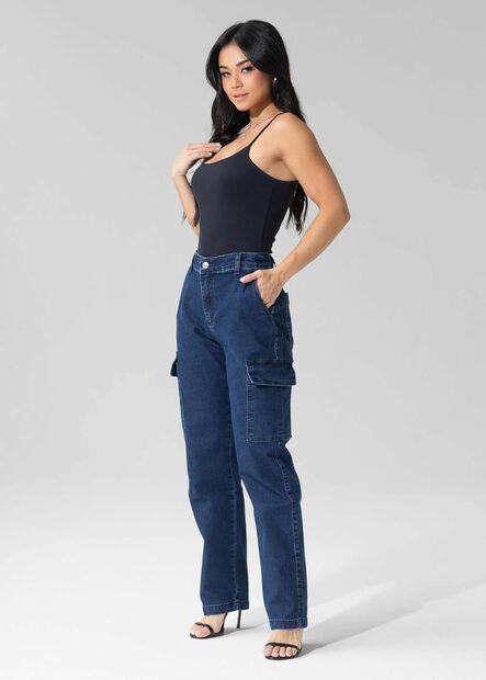 Calça Jeans Sawary Reta - 281613