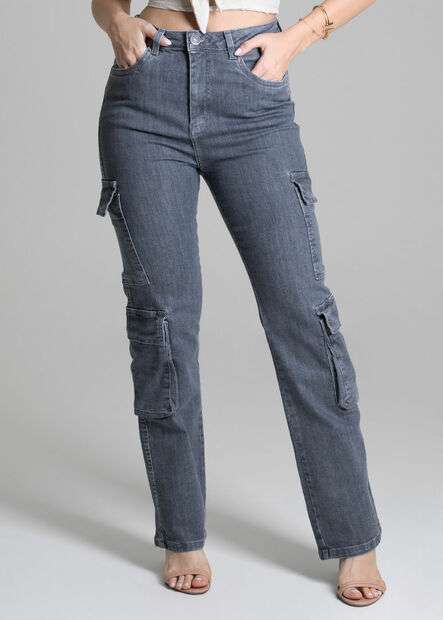 Calça Jeans Sawary Reta - 278160