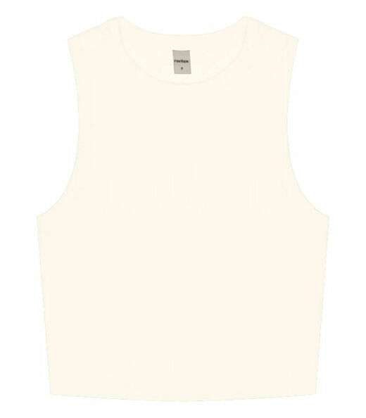 Regata Cropped Feminina Ribana Rovitex Bege