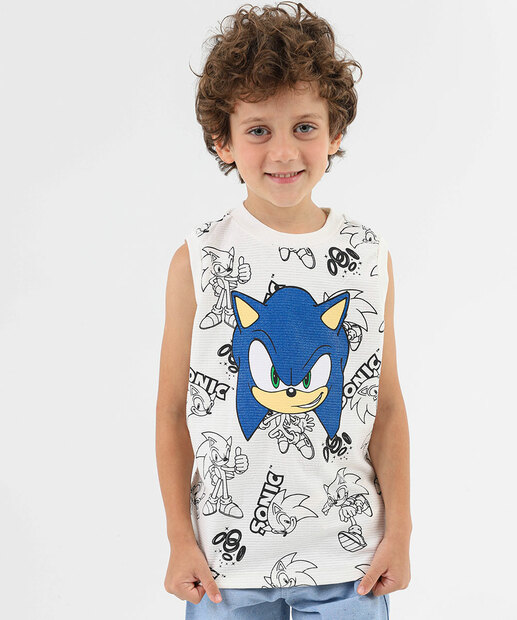 Image_Regata Infantil Textura Sonic Tam 4 a 10 Off White