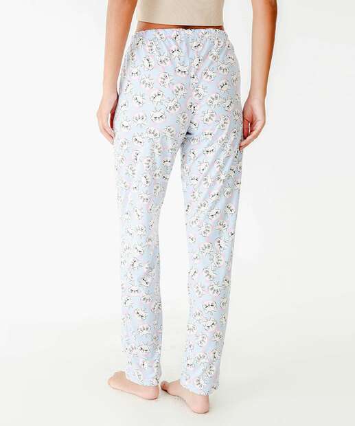 Calça Pijama Feminino Avulsa Marie Disney
