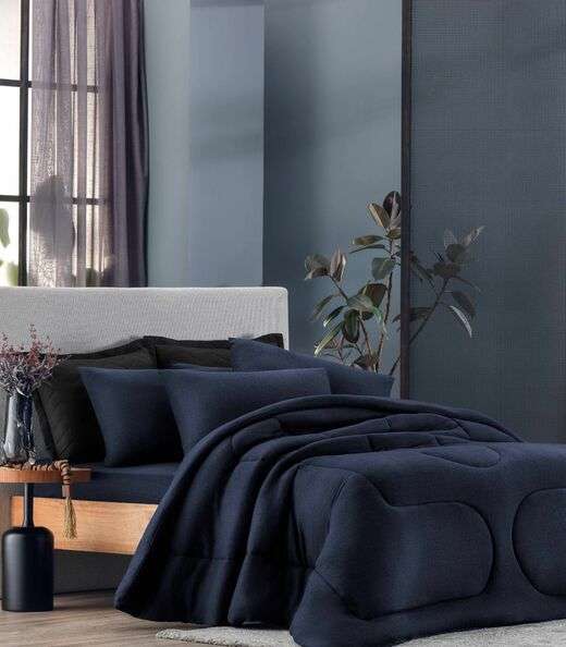 Edredom Casal Fusion Vivaldi Azul