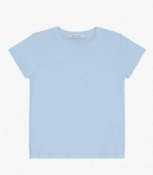 Image_Blusa Infantil Cotton Glitter Trick Nick Azul