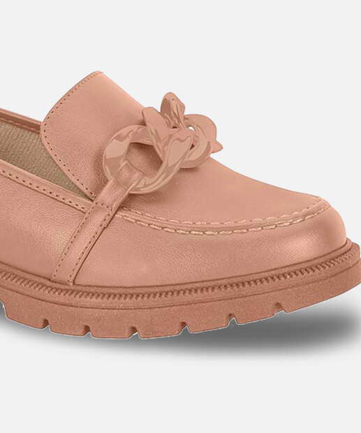 Mocassim Loafer Feminino Tratorado Corrente Beira Rio
